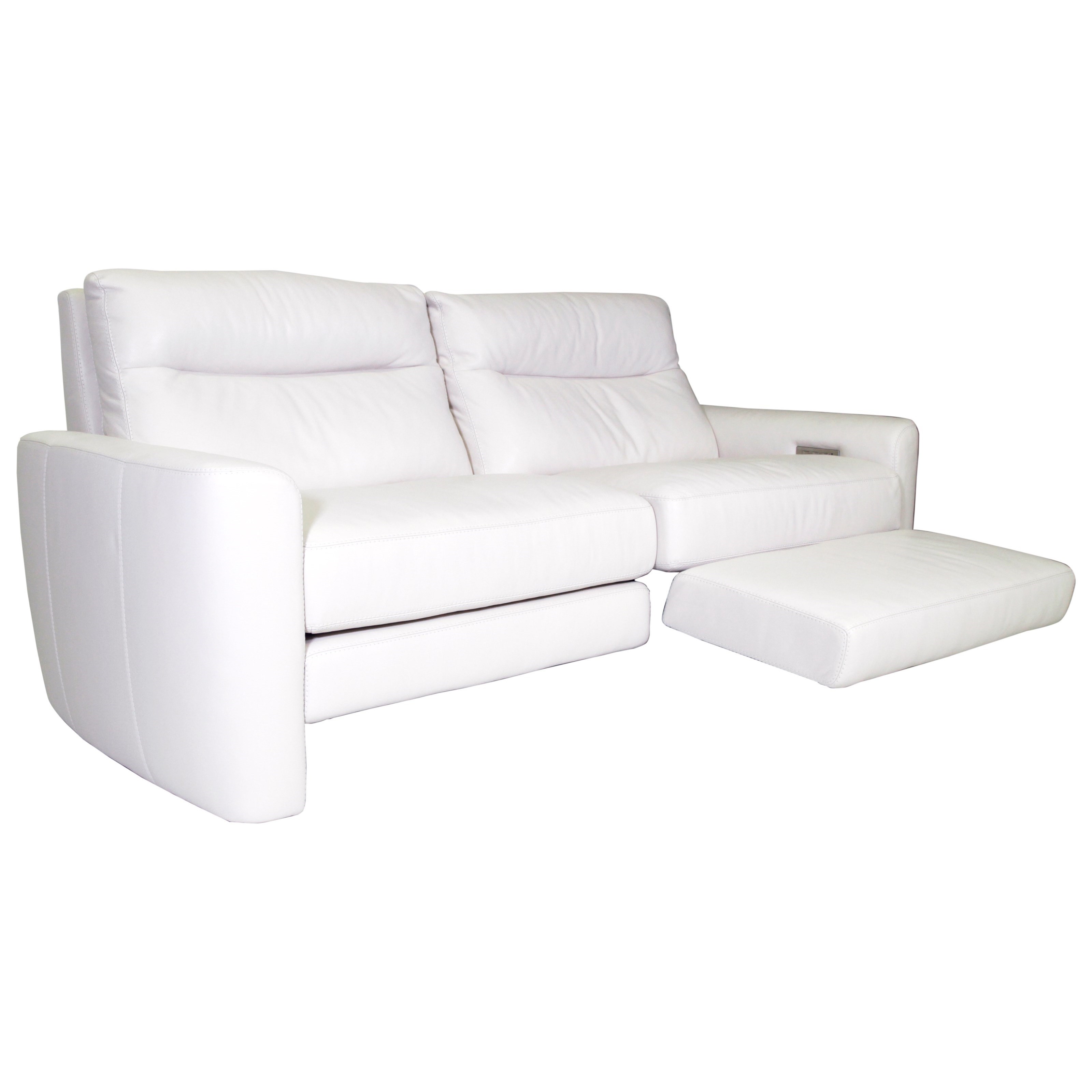 American Leather Chelsea Style in Motion Modern Power Reclining Sofa with USB Port Sprintz